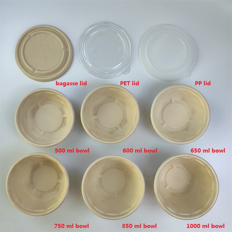 Bagasse Take Away အစားအသောက်ပန်းကန်